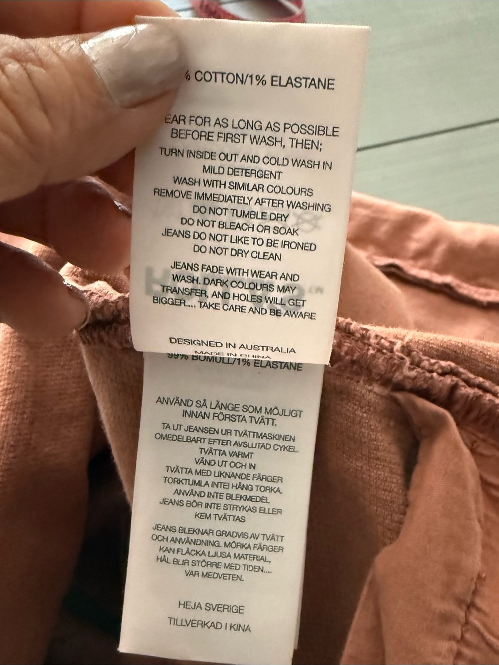 Rollas East Coast Flare Pants Corduroy Retro High Rise - Picture 14 of 14